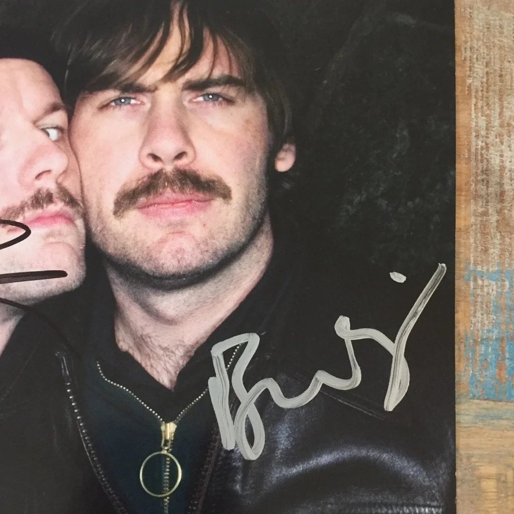 Peter Bjorn and John autographed poster